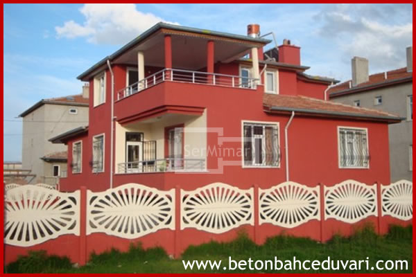 Beton Bahçe Duvarı Kalıpları ve Modelleri